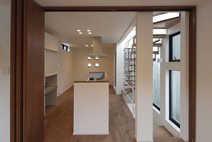 匠恵塾の狭小住宅キッチン例2